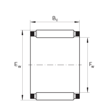 滾針及保持架組件 K18X25X22, 根據(jù) DIN 5405-1/ISO 3030 標(biāo)準(zhǔn)